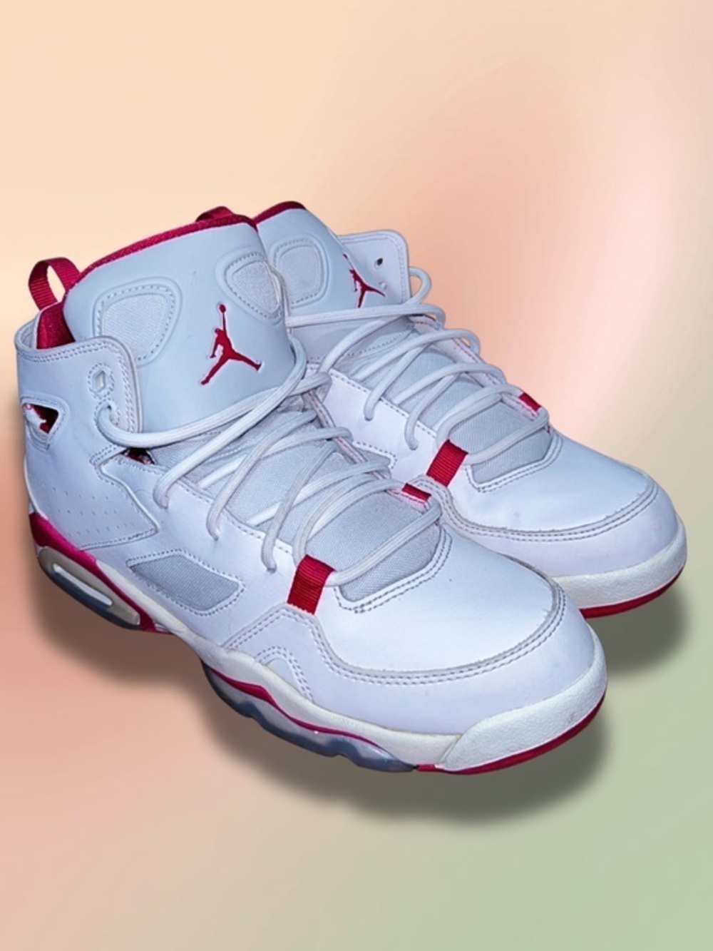 Nike Air Jordan Max Aura 3 GS White Red DM1685-102 Youth 5.5Y Basketball